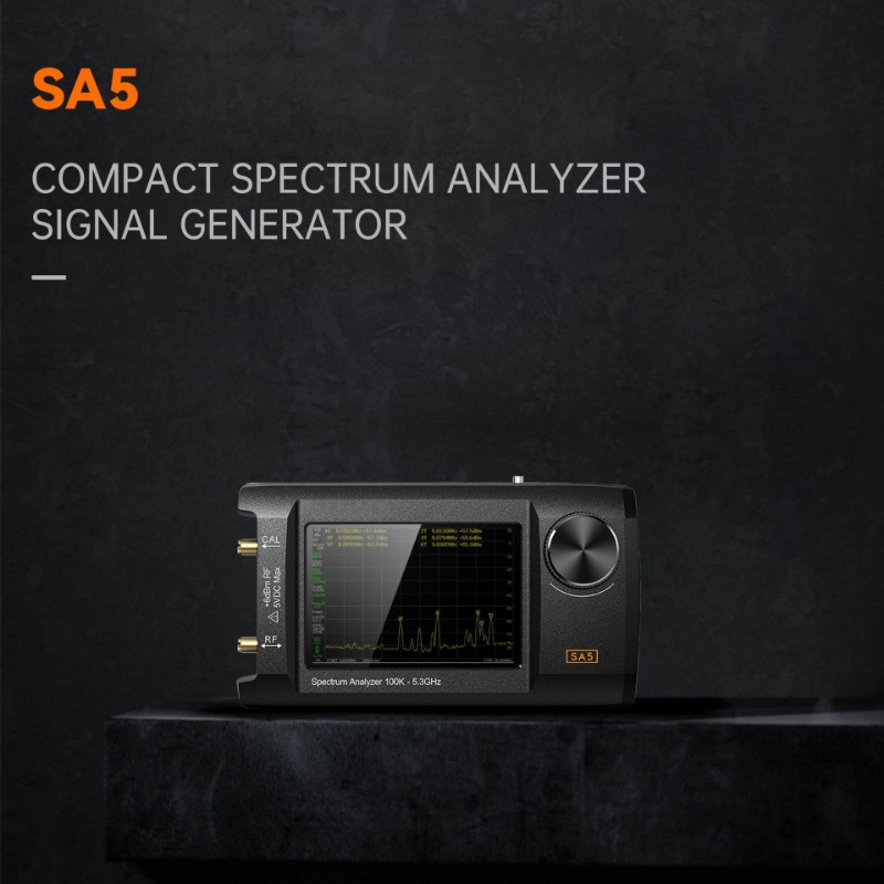 SA5 – przenośny, wielofunkcyjn – Signal Generator Spectrum Analyzer recenzja i cena