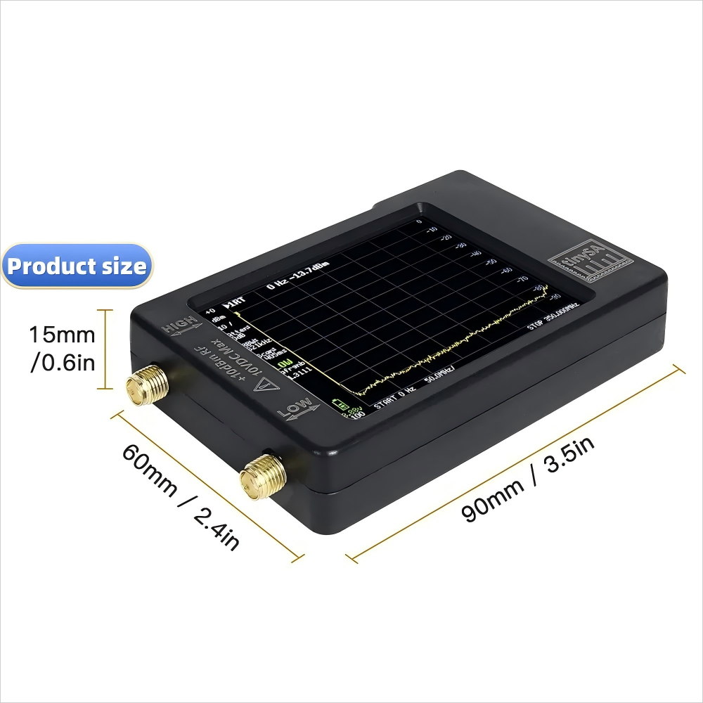 Analizator widma TinySA 100 kH – Signal Generator Spectrum Analyzer recenzja i cena
