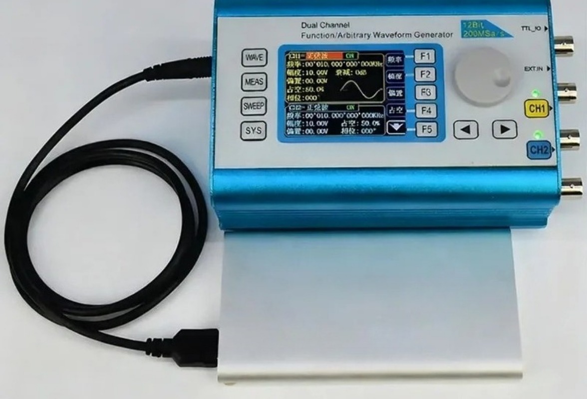 Dla dwukanałowego generatora s – Function Arbitrary Waveform Generator recenzja i cena
